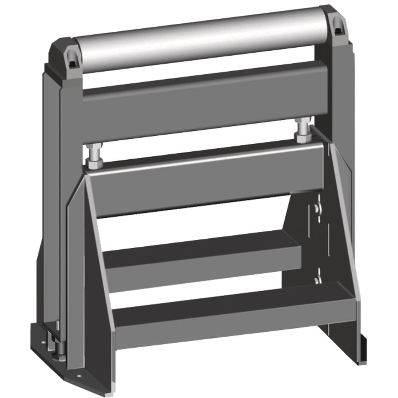 Suporte de rolo Metallkraft (450 mm, altura ajustável, suporta carga máxima de 700 kg)