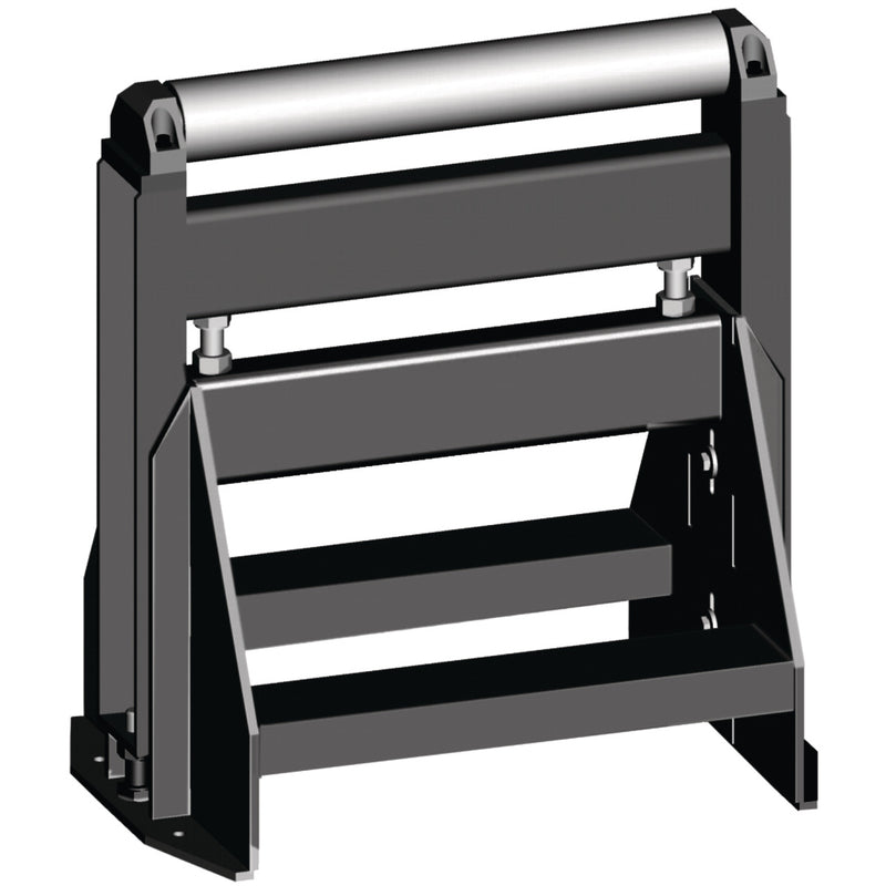 Suporte de rolo Metallkraft (620 mm, altura ajustável, suporta carga máxima de 1000 kg)