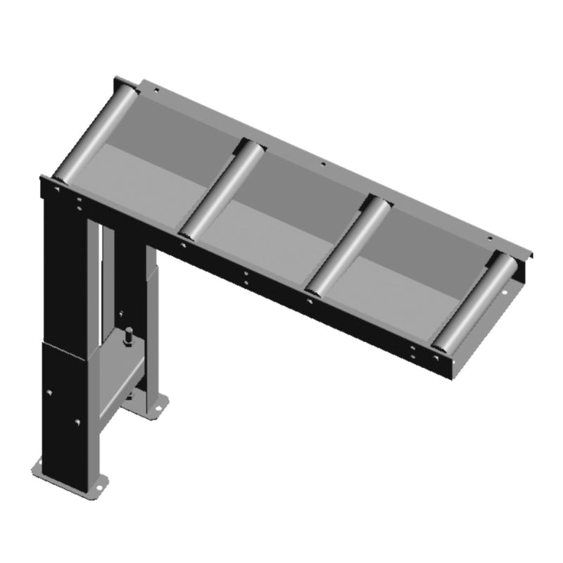Transportador de rodillos Metallkraft (1000 x 290 mm)