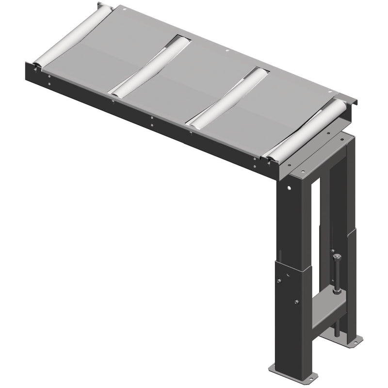 Transportador de rodillos Metallkraft (1000 x 390 mm, 350 kg/m)