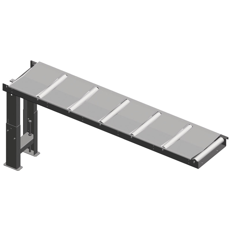 Transportador de rodillos Metallkraft (2000 x 390 mm, 350 kg/m)