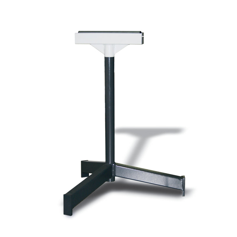 Soporte de rodillos Metallkraft (390 mm, altura ajustable, carga de soporte máx. 200 kg)