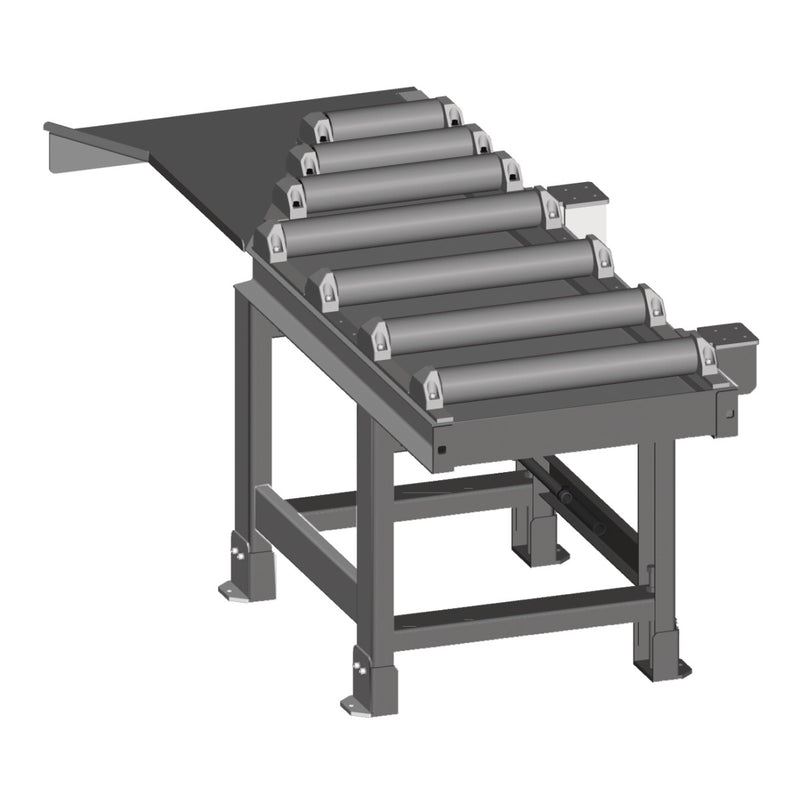 Transportador de rodillos de salida Metallkraft (para cortes de 60°)