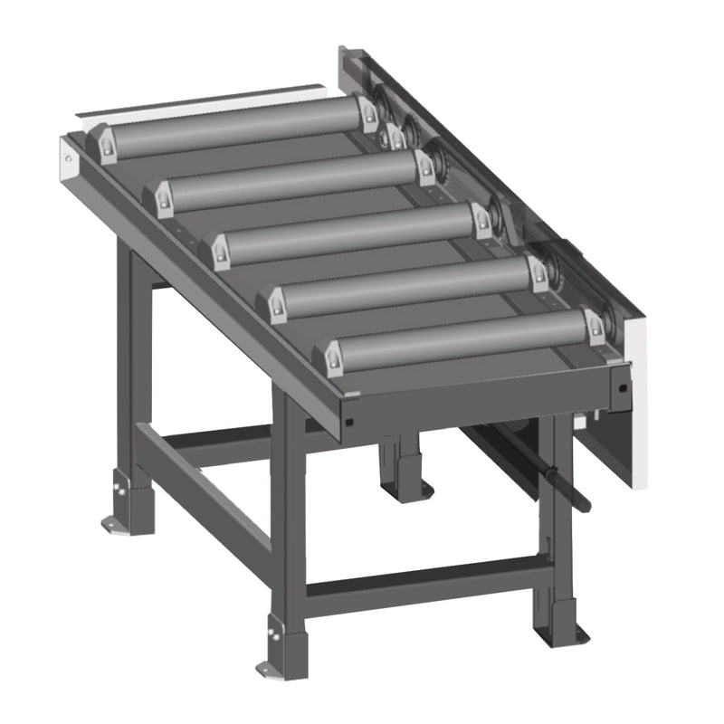Transportador de Rolos Metallkraft (2000 x 520 mm, motorizado)