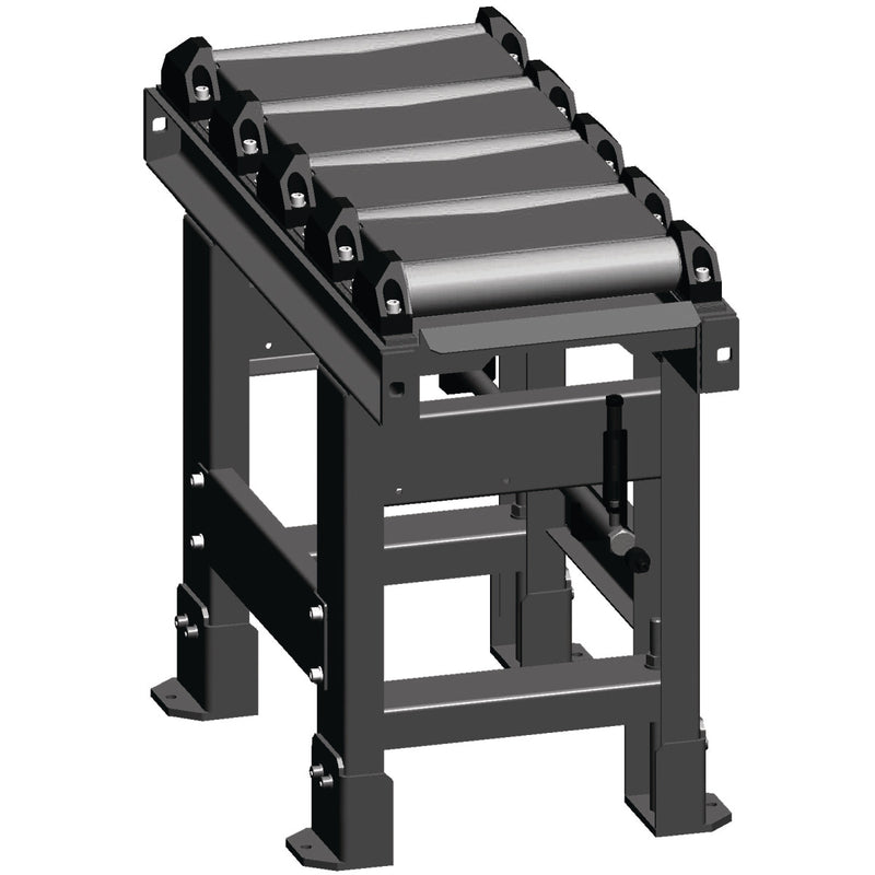 Conexão para transportador de rolos Metallkraft (1000 x 350 mm, lado de descarga)