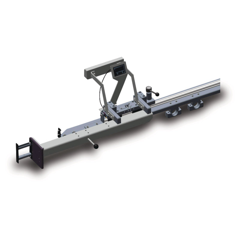 Tope con pantalla de medición digital Metallkraft (2 m)
