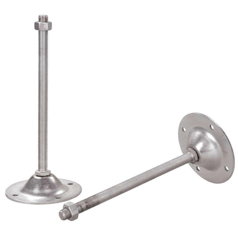 Pés para transportador de roletes Metallkraft (M16 x 250 mm, para ajuste de altura até 1020 mm)