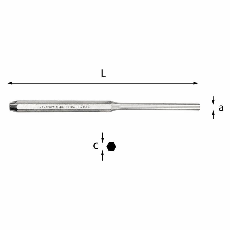 USAG (367) Punções para pinos