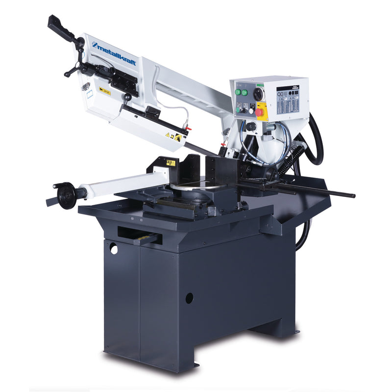 Sierra de cinta hidráulica para metal con bastidor oscilante Metallkraft (BMBS 230 x 280 H-DG)