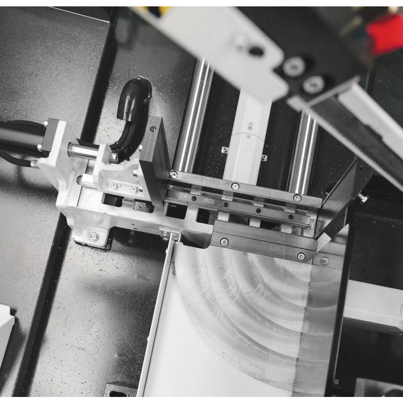Sierra de cinta para metal con bastidor oscilante totalmente automática Metallkraft (BMBS 300 x 320 CNC-G)