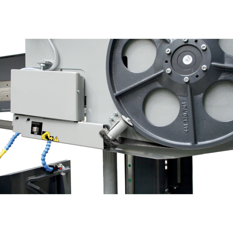 Sierra de cinta horizontal para metal de dos columnas totalmente automática Metallkraft (HMBS 340 CNC-DG-X)