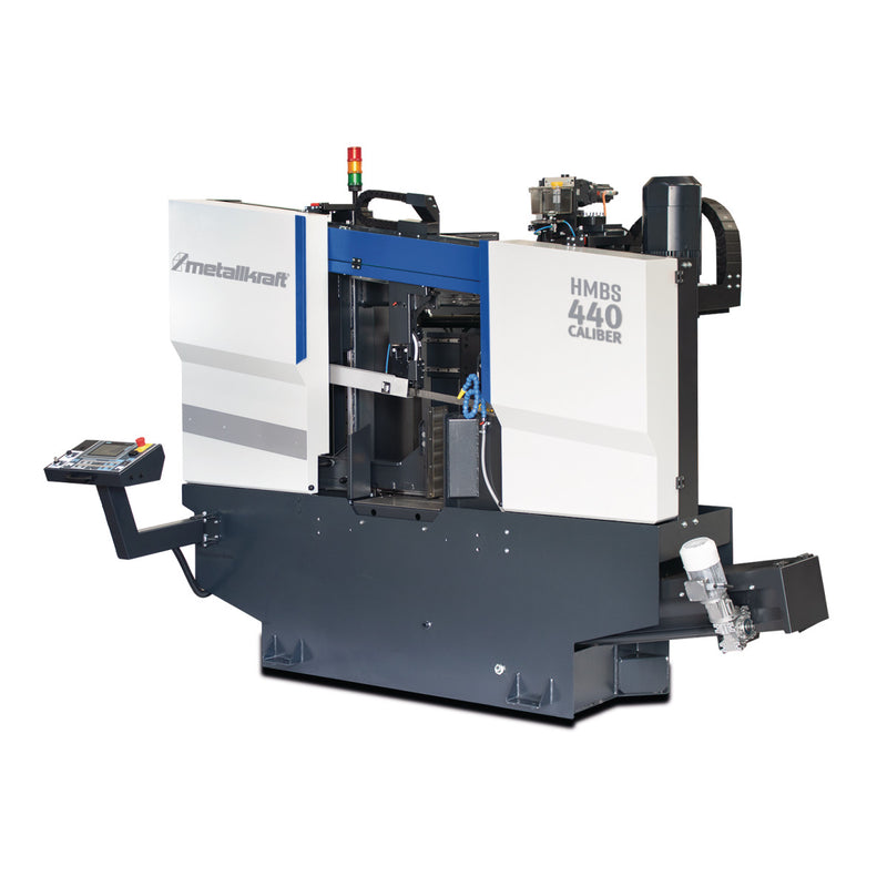 Sierra de cinta horizontal para metal Metallkraft (HMBS 440 CNC X CALIBRE)