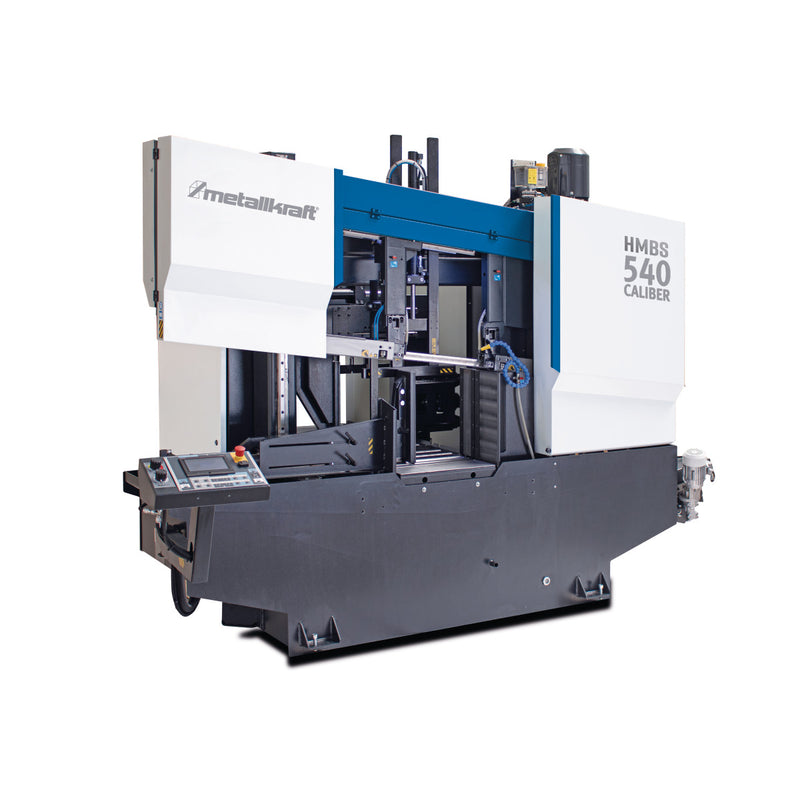 Sierra de cinta horizontal para metal Metallkraft (calibrador CNC HMBS 540)