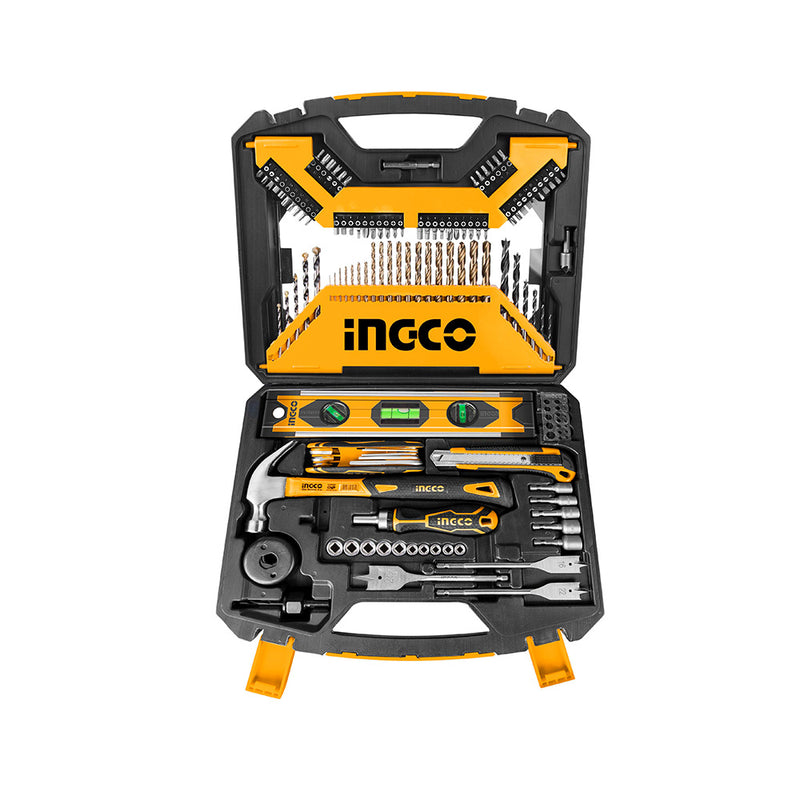 Estojo para ferramentas INGCO (HKTAC011201) com brocas e pontas, 120 unid.