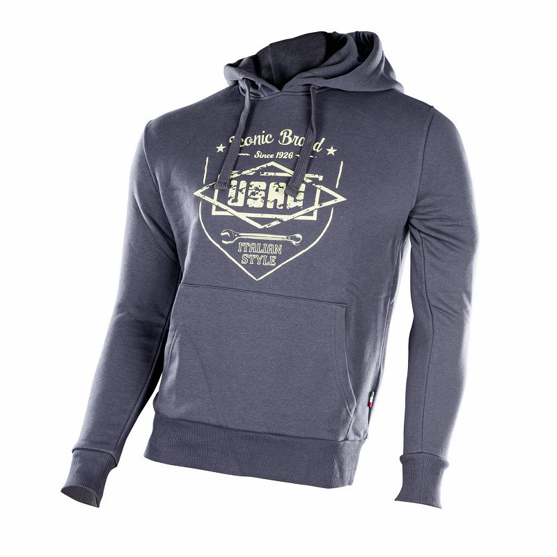 Sweatshirt com capuz vintage USAG (3712 A), modelo para homem