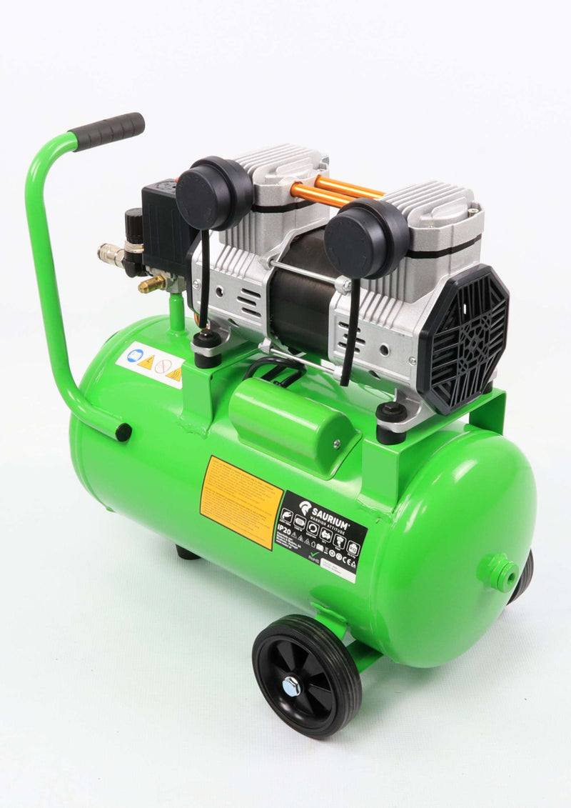 Compressor de Ar 24L, 2HP, Cabeça Dupla