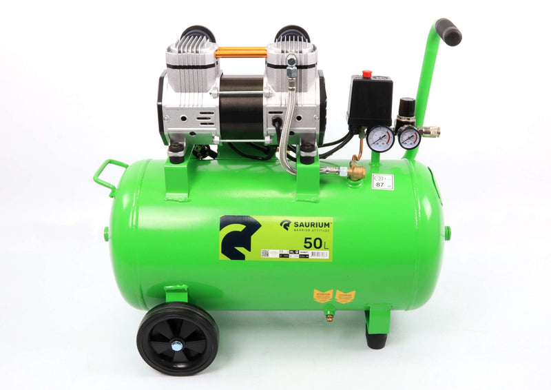 Compressor de Ar 50L, 2HP, Cabeça Dupla