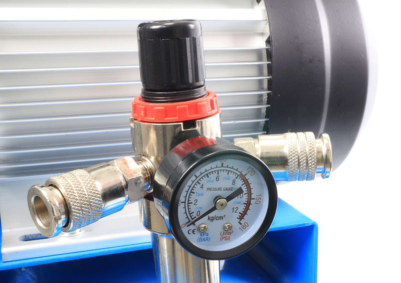 Air Compressor, Belt, 200L, 3hp, 10Bar - SAURIUM®