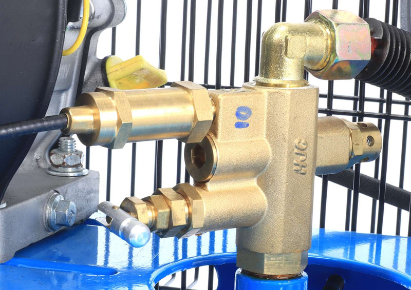 Compressor de Ar Correias, Gasolina, 100L, 10Bar, 7HP