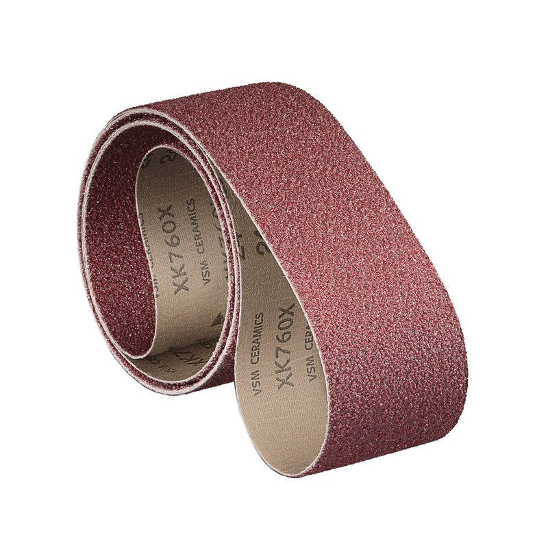 Bandas abrasivas de tela para acero Metallkraft (320 x 1900 mm K120)