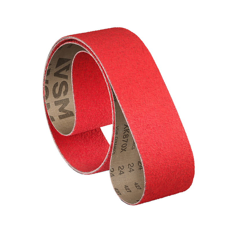 Abrasive Belts With Cloth Backing For Stainless Steel, Superalloys, Non-Ferrous Metals Metallkraft (670 x 1900 mm K120)