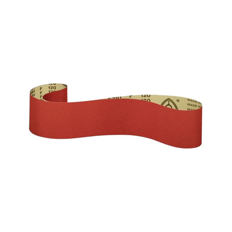Banda abrasiva con soporte de papel, acero inoxidable, acero, madera, Metallkraft (11300 x 150 mm K80)
