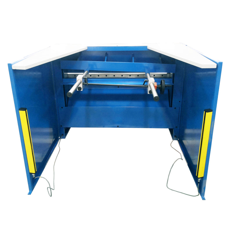 Tesoura motorizada para chapas metálicas Metallkraft (MTBS 1255-40 E)
