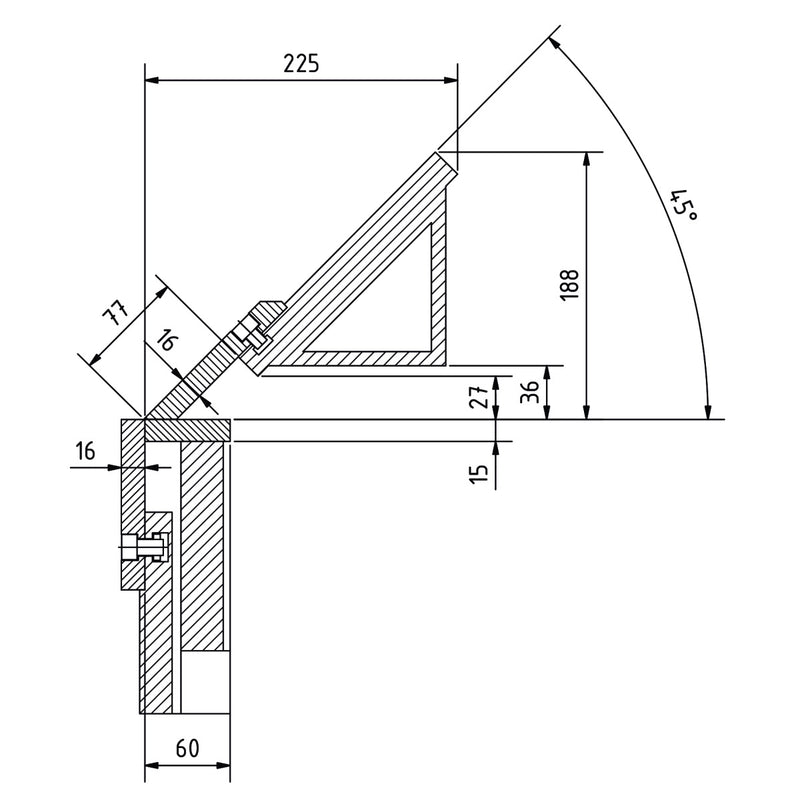 Máquina de Dobrar Manual com Balanço Metallkraft (FSBM 1020-20 S2)
