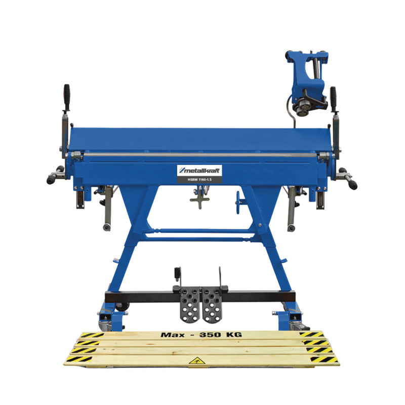 Máquina de Dobrar Metallkraft com Balanço Manual (HSBM 1160-1.5)
