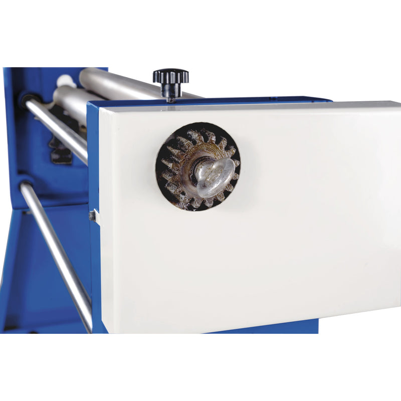 Máquina manual de laminação de chapas Metallkraft (RBM 1000-20 Eco)