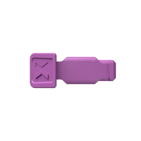 Knipex (00 61 10 CV) ColorCode Clips purple (10 pieces)