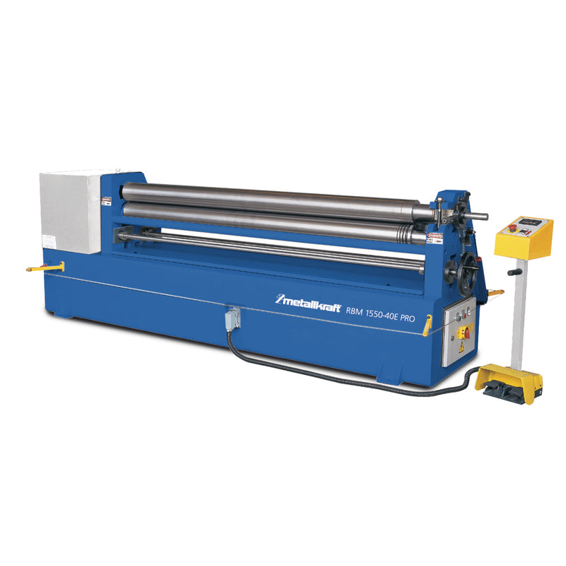 Máquina de calandragem de chapas motorizada Metallkraft (RBM 2050-30E Pro)
