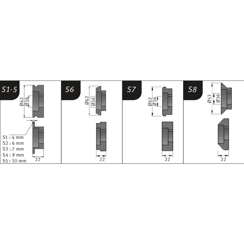 Dobladora manual de cuentas Metallkraft (SBM 140-12)