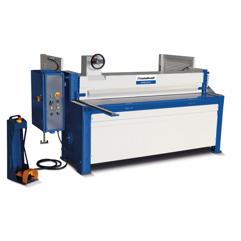 Tesoura motorizada para chapas metálicas Metallkraft (MTBS 2103 F)