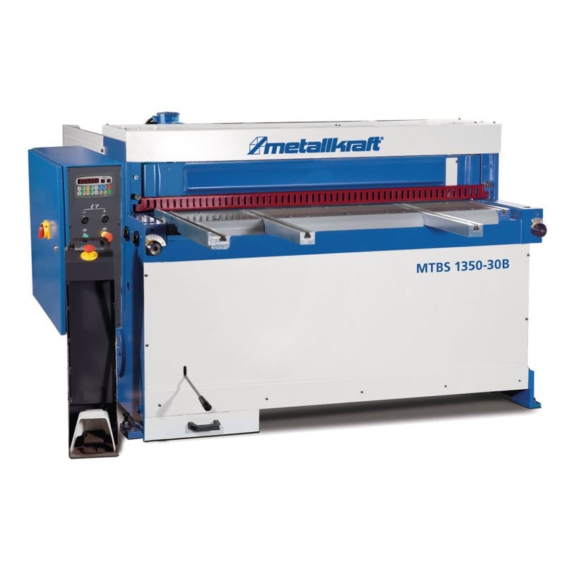 Tesoura motorizada para chapas metálicas Metallkraft (MTBS 1350-30 B)