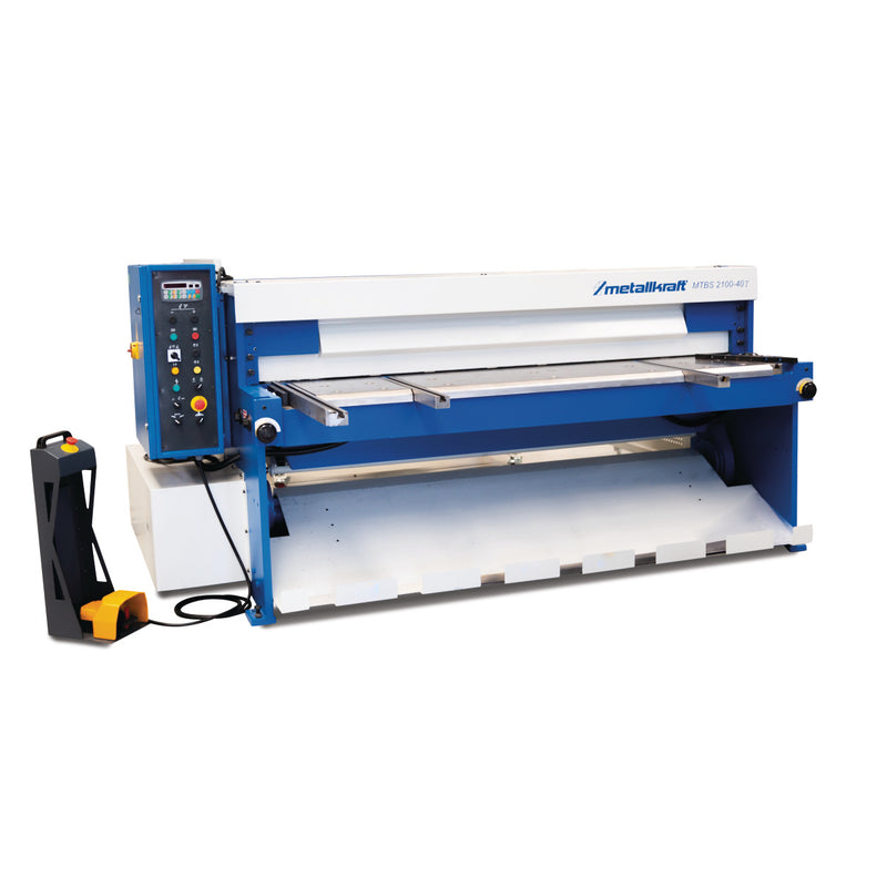 Cizallas motorizadas para chapa metálica Metallkraft (MTBS 3130-40 T)