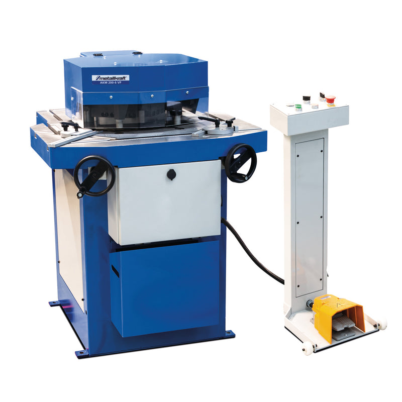 Máquina de entalhe com estação de puncionamento Metallkraft (AKM 200-6 VP)