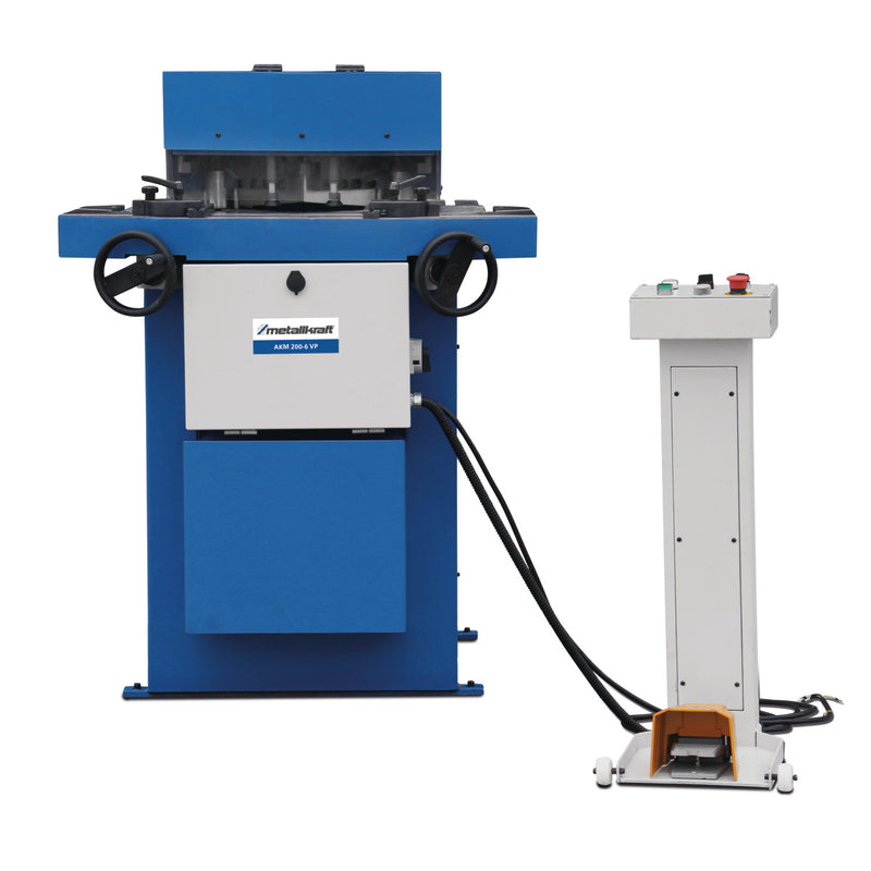 Máquina de entalhe com estação de puncionamento Metallkraft (AKM 200-6 VP)