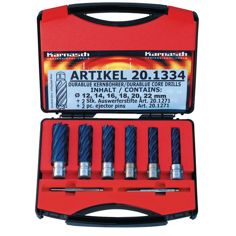 Core Drill Set Metallkraft (BLUE-LINE PRO 55 Weldon)