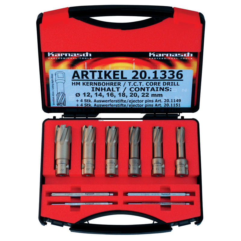 Core Drill Set Metallkraft (HARD-LINE 40 Universal)