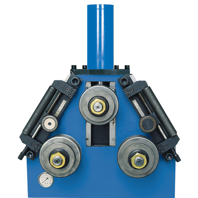 Rolos especiais de endireitamento lateral para cantoneiras de ferro - Metallkraft