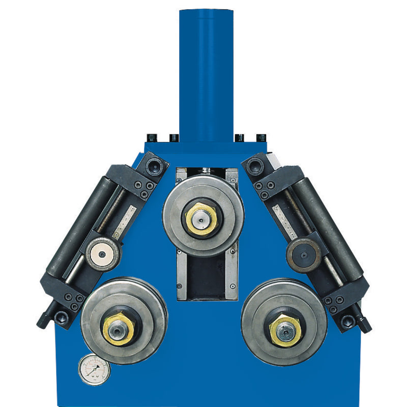 Rodillos enderezadores laterales especiales para ángulos de hierro Metallkraft