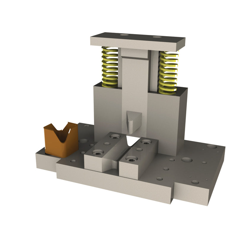 Ferramenta de punção cônica Metallkraft (para cantos)