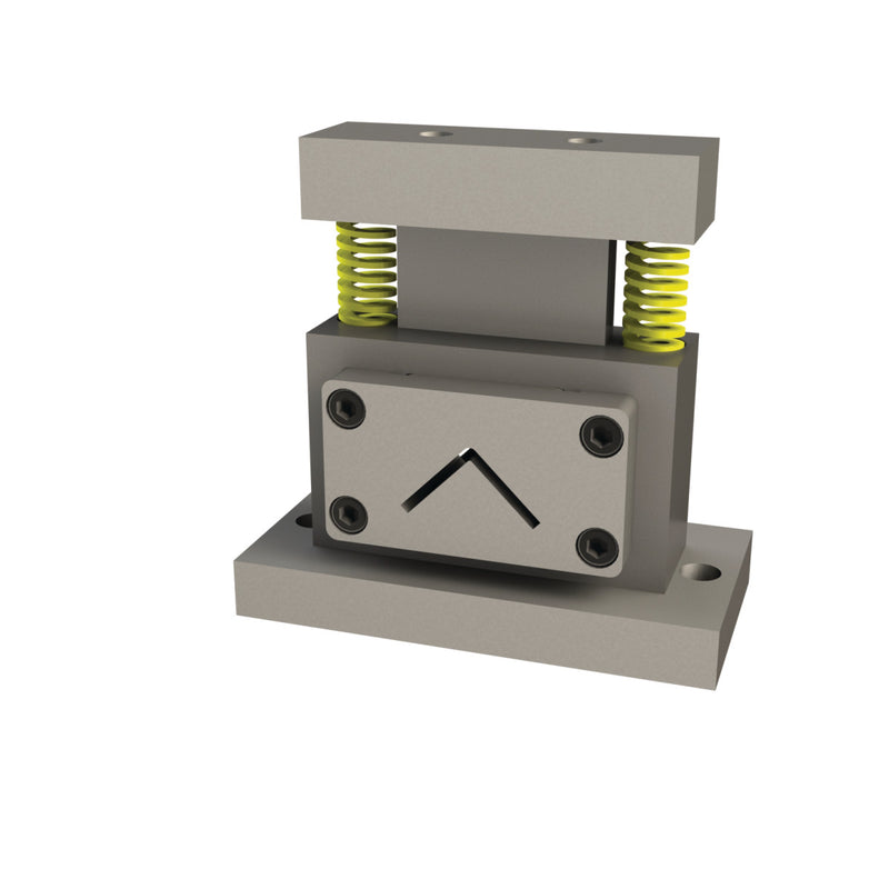 Ferramenta de punção para corte de aço angular Metallkraft (máx. 35x35x3 mm)