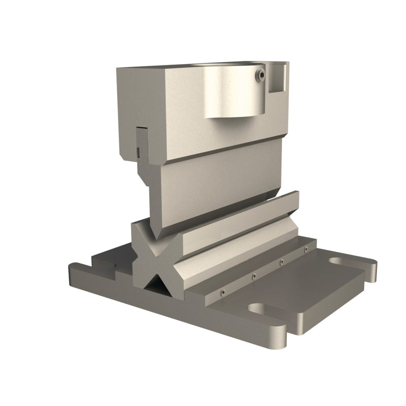 Suporte para punção e matriz para dobra de bordas Metallkraft