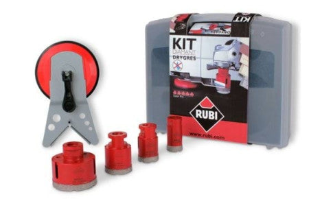 Rubi (50936) Kit 5 Dry Cut Crane Drills Ø28 - 68 mm