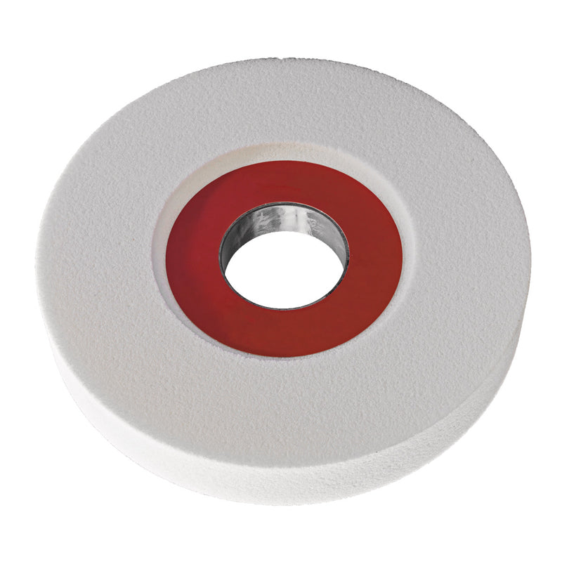 Muela abrasiva Metallkraft (350 x 40 x 127 mm blanca)