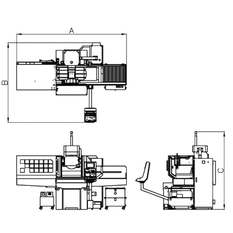 Rectificadora de superficies de precisión Metallkraft (FSM 3060 PRO)