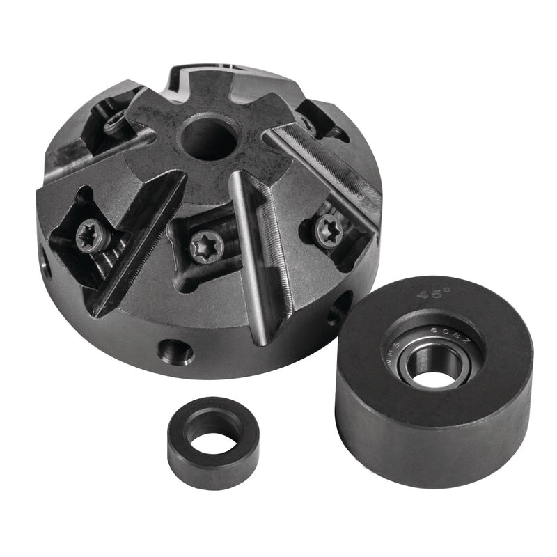 Cabeçote de fresagem e rolo guia Metallkraft (45°)