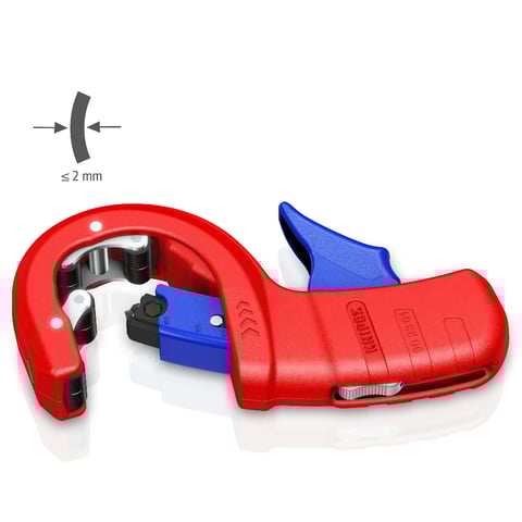 Cortador de tubos Knipex (90 23 01 BK) DP50 para tubos de drenagem de plástico de parede fina